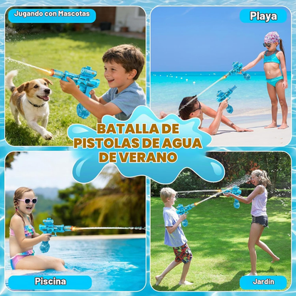 Pistola de Agua Eléctrica Recargable